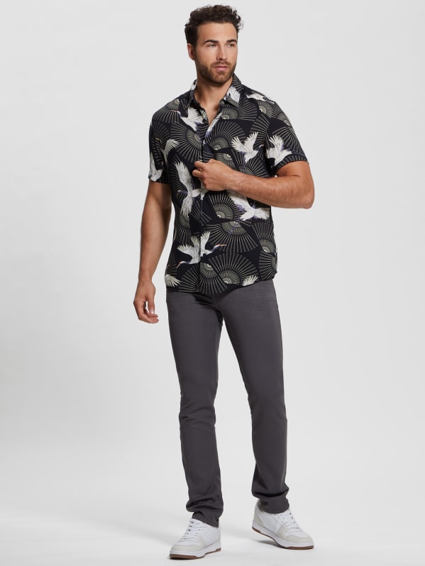 Eco Crane Shirt | GUESS Canada