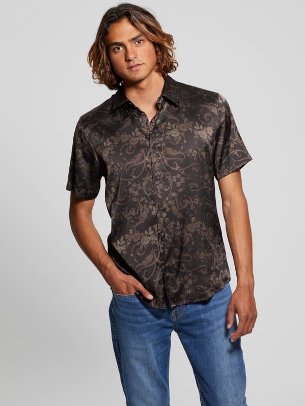 Guess collar shirts sales