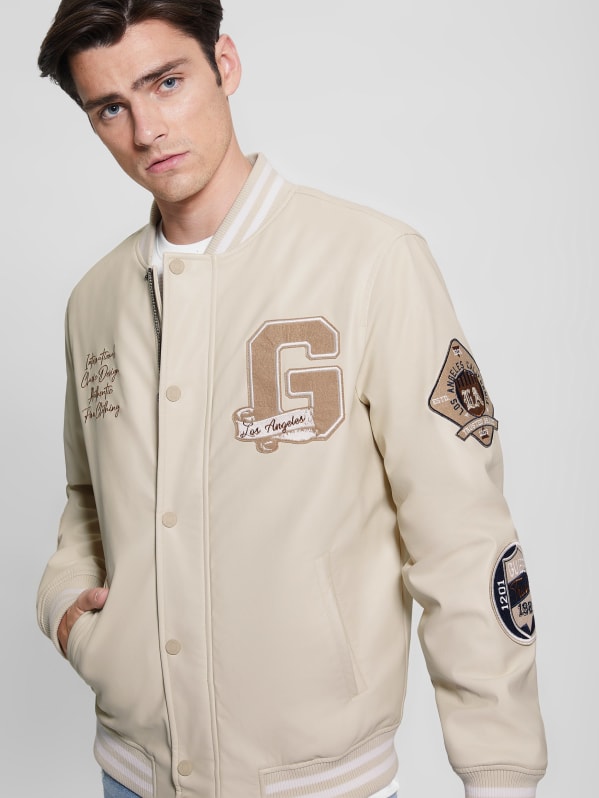 Varsity jacket guess store