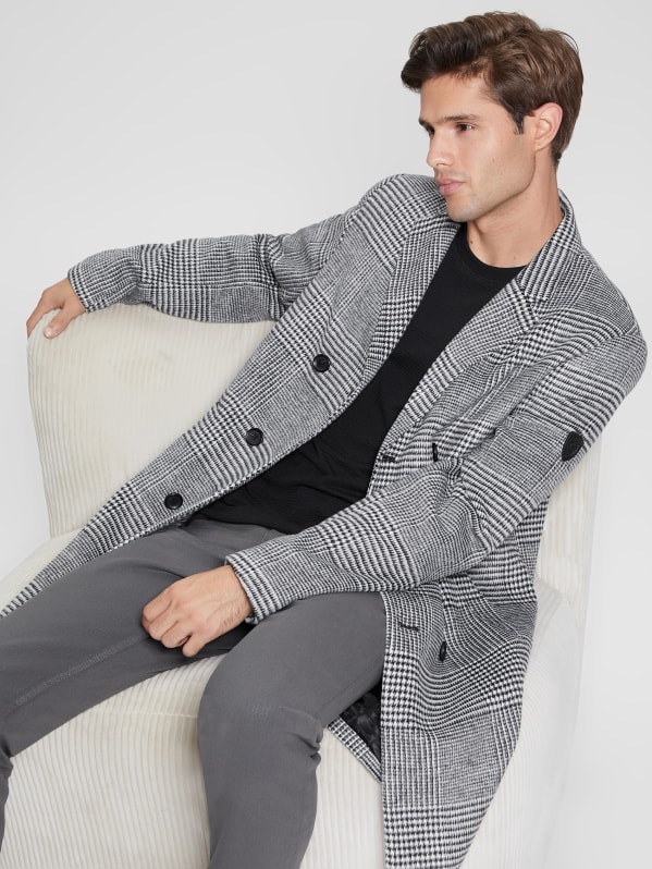 Guess wool blend car coat 2025