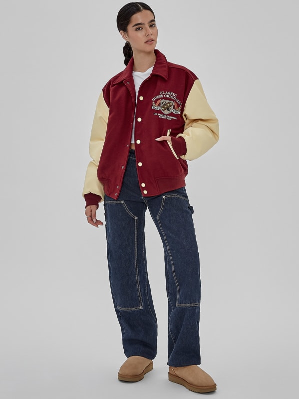 GUESS Originals Authentic Letterman Jacket GUESS