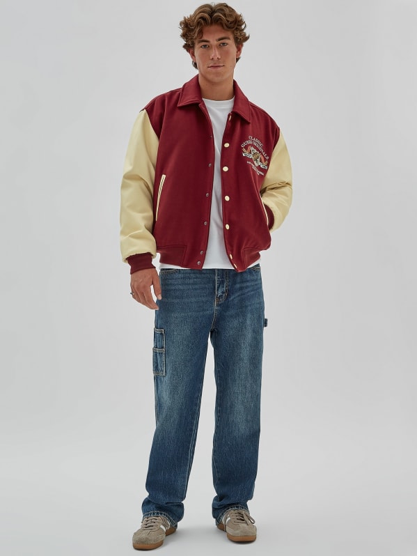 GUESS Originals Authentic Letterman Jacket GUESS
