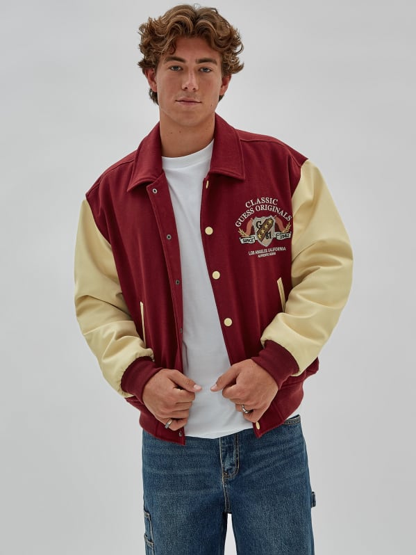 2024-25 秋冬新作  ハイブランドの Authentic Originals GUESS Letterman GUESS | Jacket ジャケット・アウター