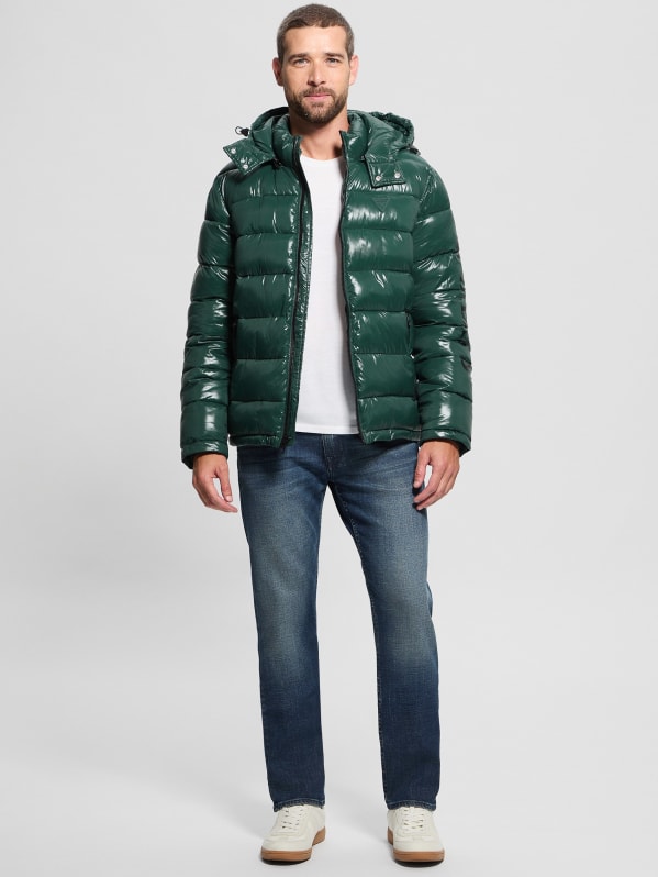 Guess shiny puffer jacket on sale