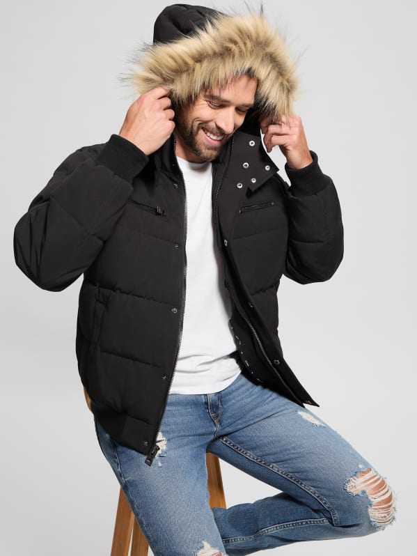 Heavy Flight Puffer Jacket GUESS