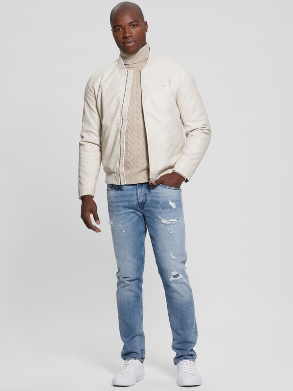 Guess aviator jacket store