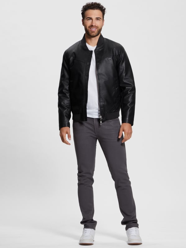 Guess polyurethane jacket on sale