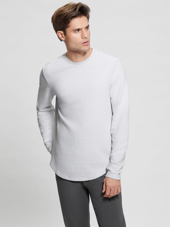 Guess camden striped tee sales