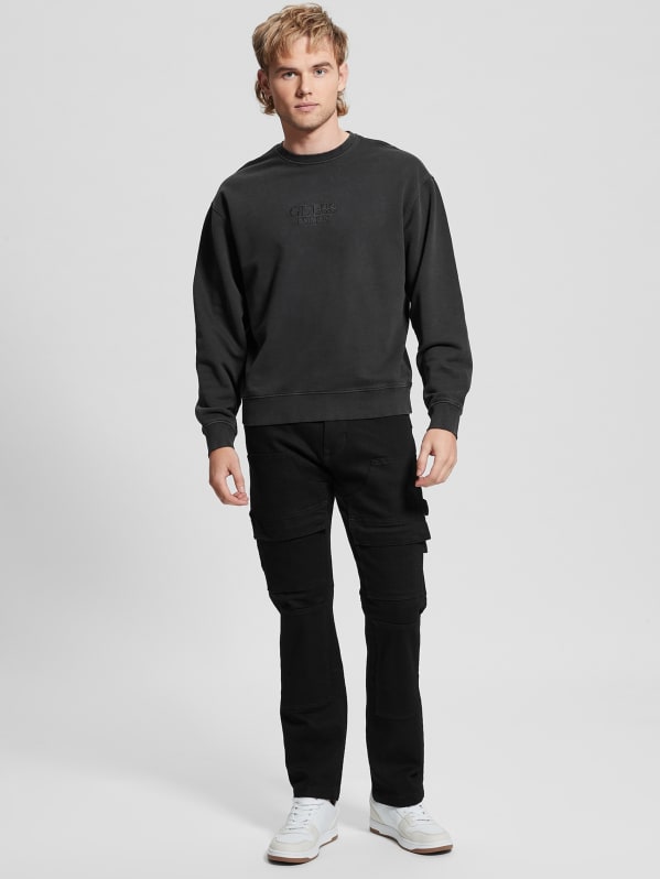 Guess logo jumper discount
