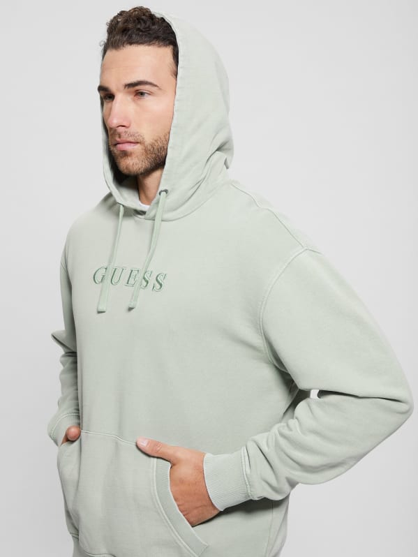 Guess hoodie green 2025
