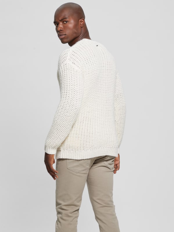 Grey guess best sale sweater