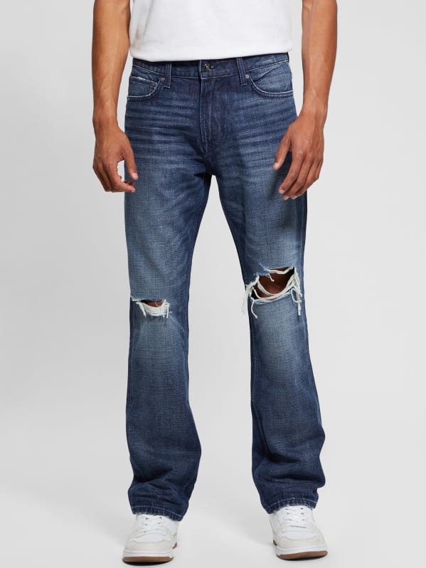 Guess straight jeans top