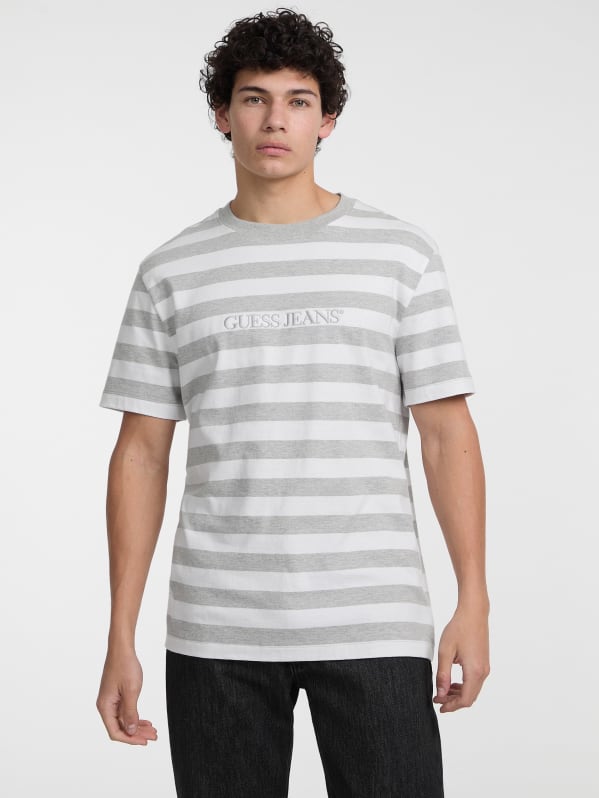 Guess striped tee top