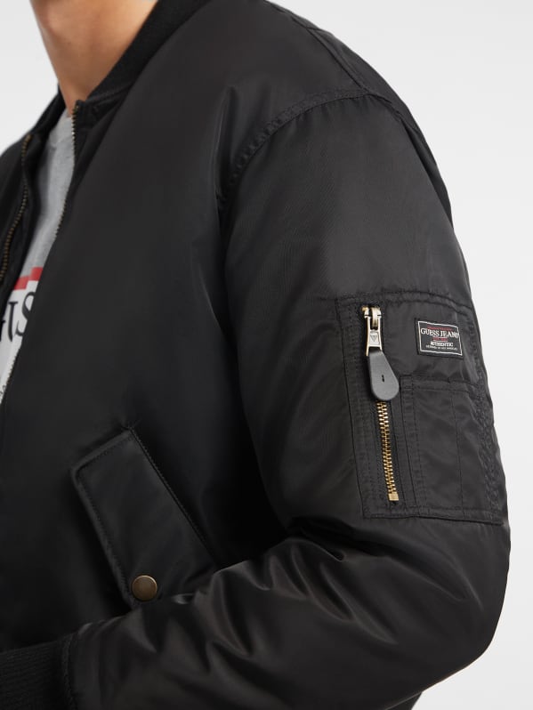 Nylon Bomber Jacket GUESS