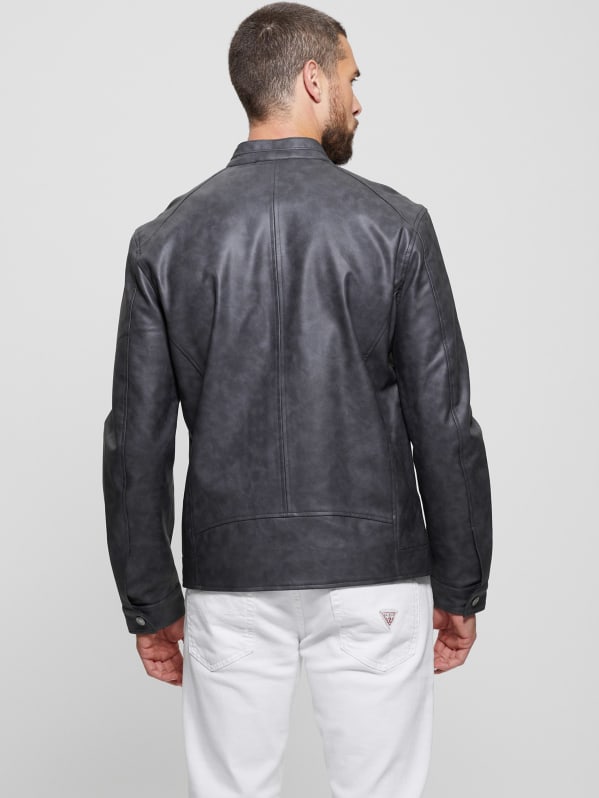 Guess pu jacket discount