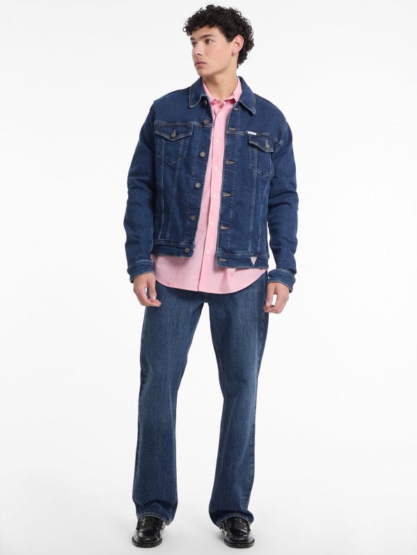 Slim Denim Trucker Jacket GUESS Canada