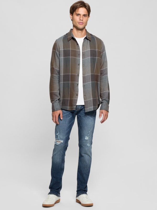 Noah Plaid Corduroy Shirt | GUESS