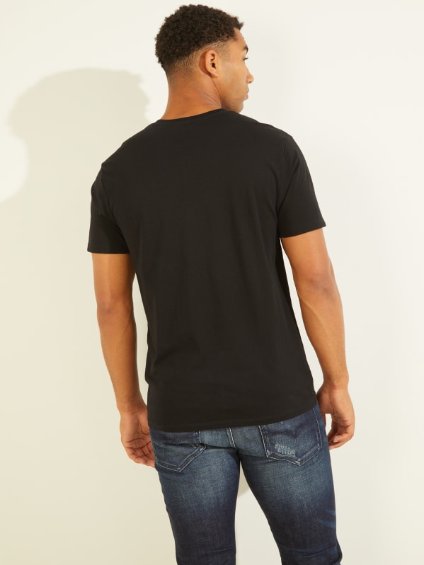 Guess plain t shirt best sale