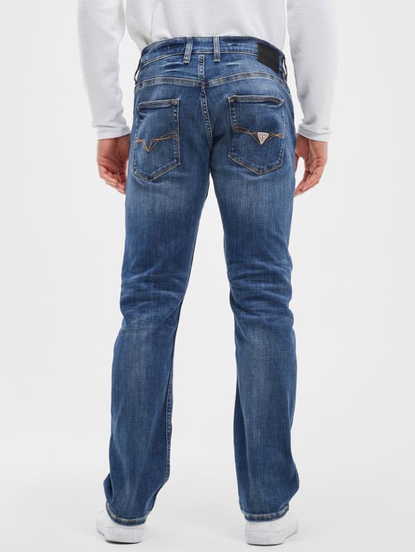 Guess men's regular straight jeans outlet