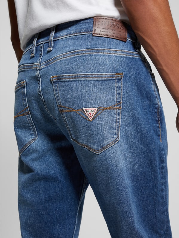GUESS Eco Davis Straight Jeans Blue 32