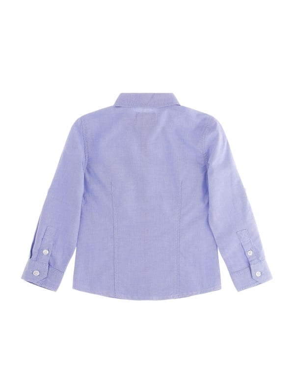 Guess purple and blue shirt outlet