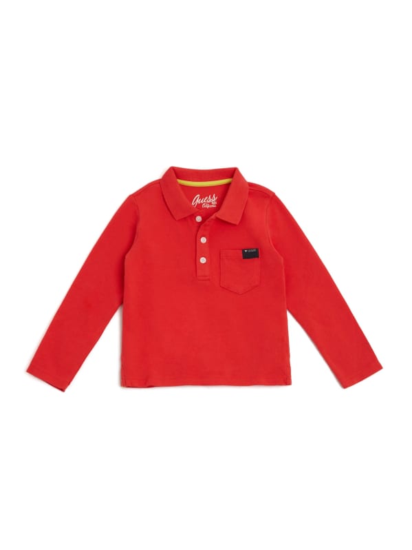 Guess polo long sleeve outlet