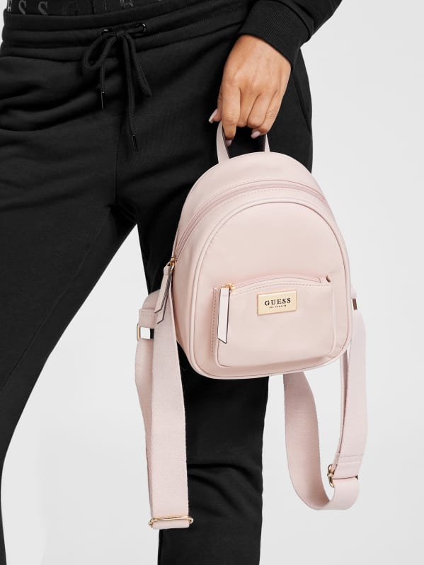 Pearlman Nylon Mini Backpack GUESS Factory