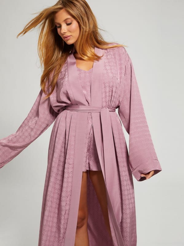 Doris Satin Night Gown Robe GUESS