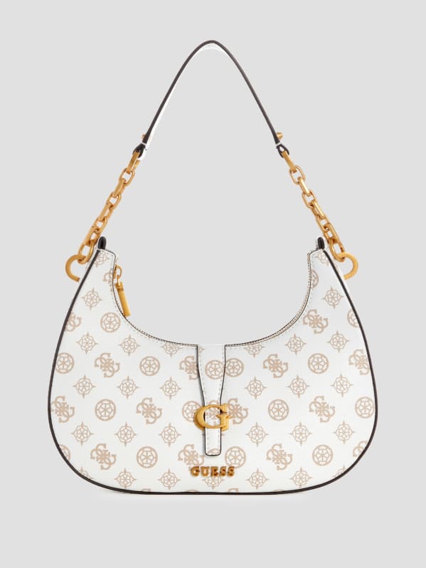Kuba Top Zip Shoulder Bag GUESS Canada