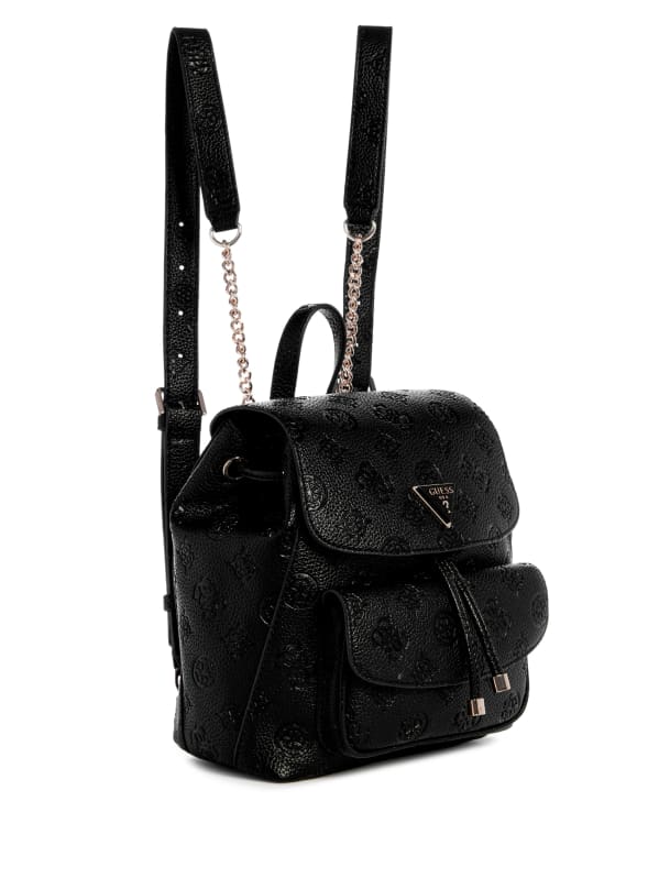 Guess mini backpack black hotsell