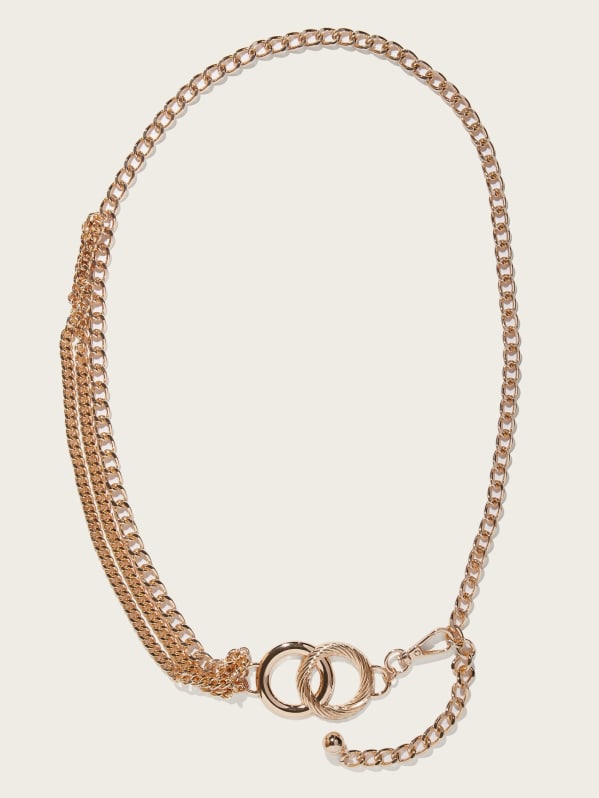 Guess gold belt new arrivals
