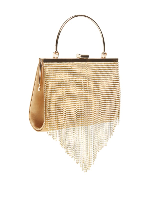Guess online gold handbag