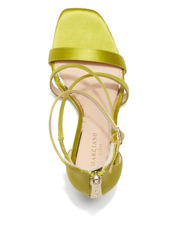 Guess yellow sandals hot sale