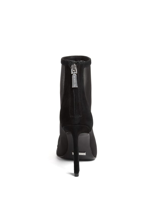 Black mesh ankle boots new arrivals