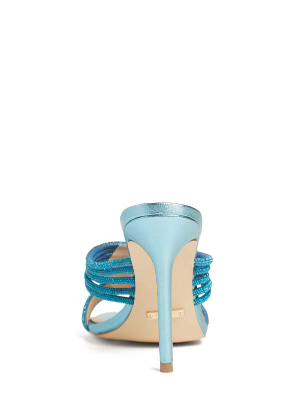 Rhinestone Strappy Heel Marciano