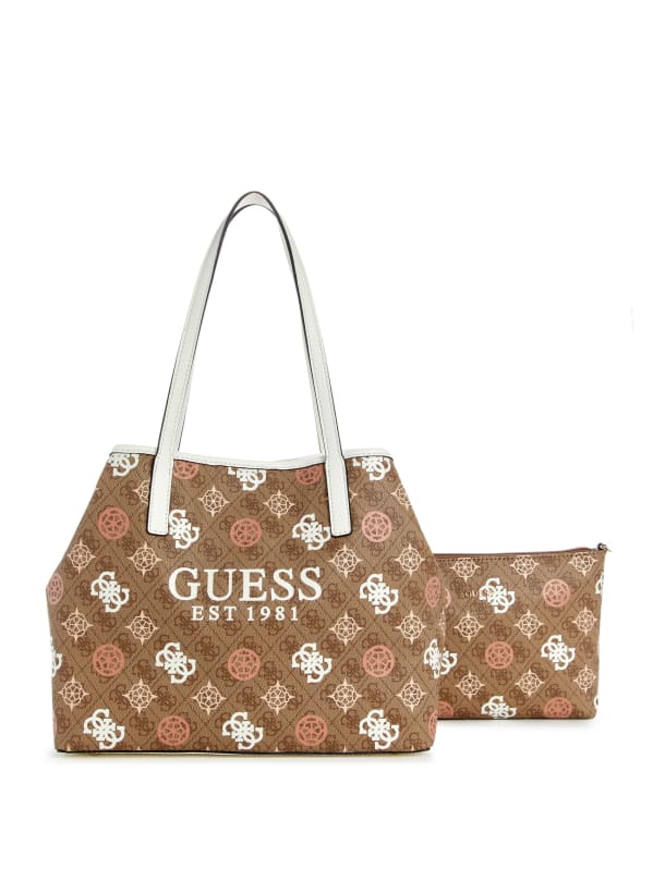 Guess vikky logo shopper bag top
