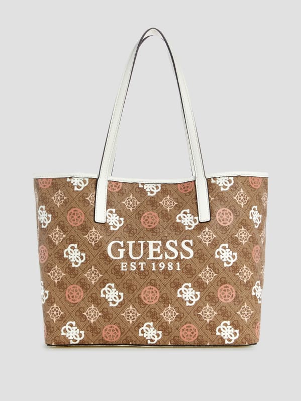 Guess canvas tote shop