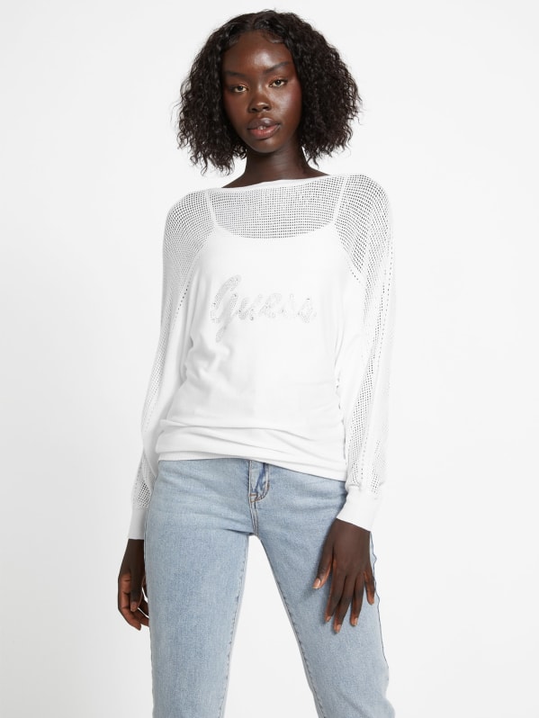 Dalina Logo Sweater GUESS Factory