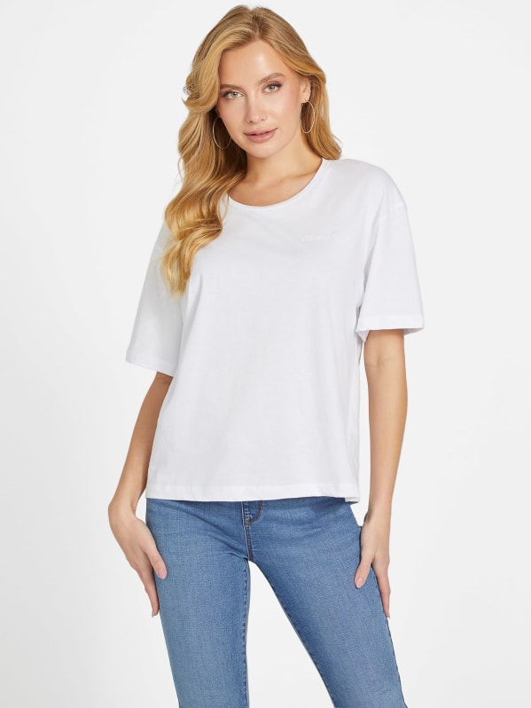 Guess oversized tee womens store