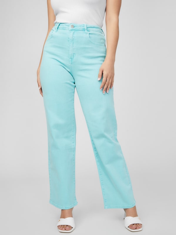 smuggling poll Warmth Cosmo Wide Leg Jeans | GUESS Factory
