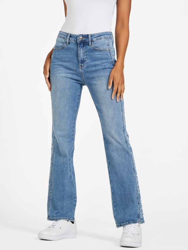 Mackendra High-Rise Bootcut Jeans
