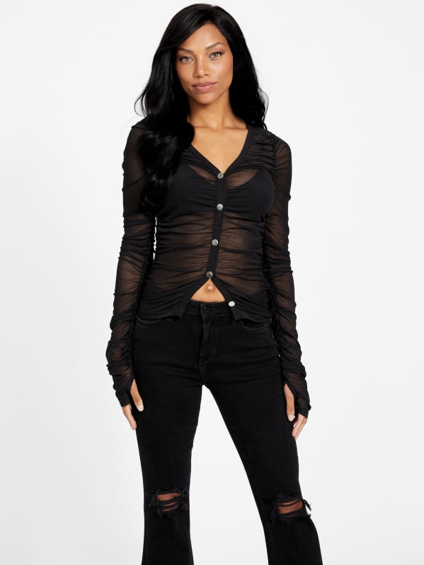 Guess 2025 mesh shirt