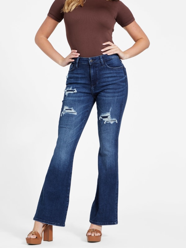 Guess bell bottom jeans hotsell