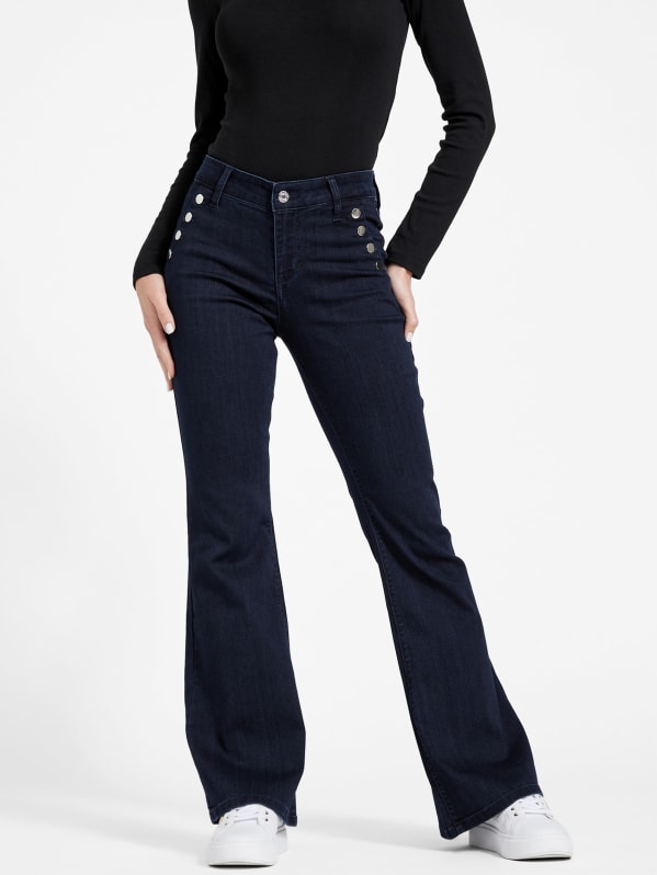 Wyatt Sailor Flare Jeans | GUESS Factory