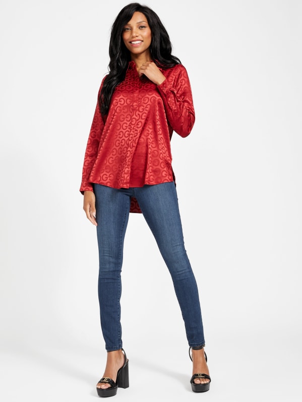 Guess red tops online