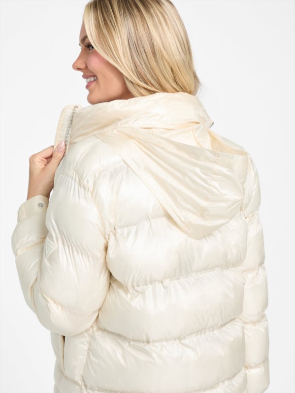 Nini Puffer Jacket | GUESS Factory