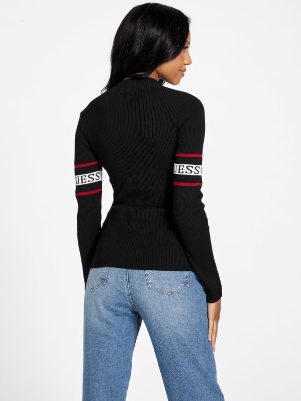Henny Half-Zip Sweater | GUESS Factory