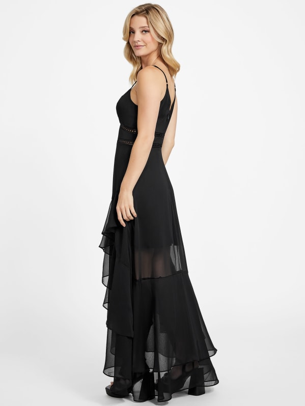 Guess black maxi dress clearance
