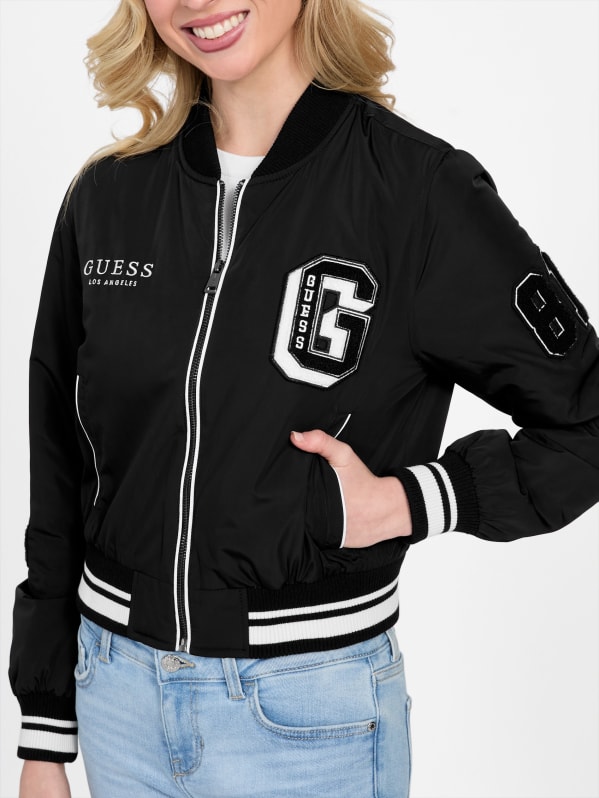 Factory Ralia Varsity Jacket Black XL