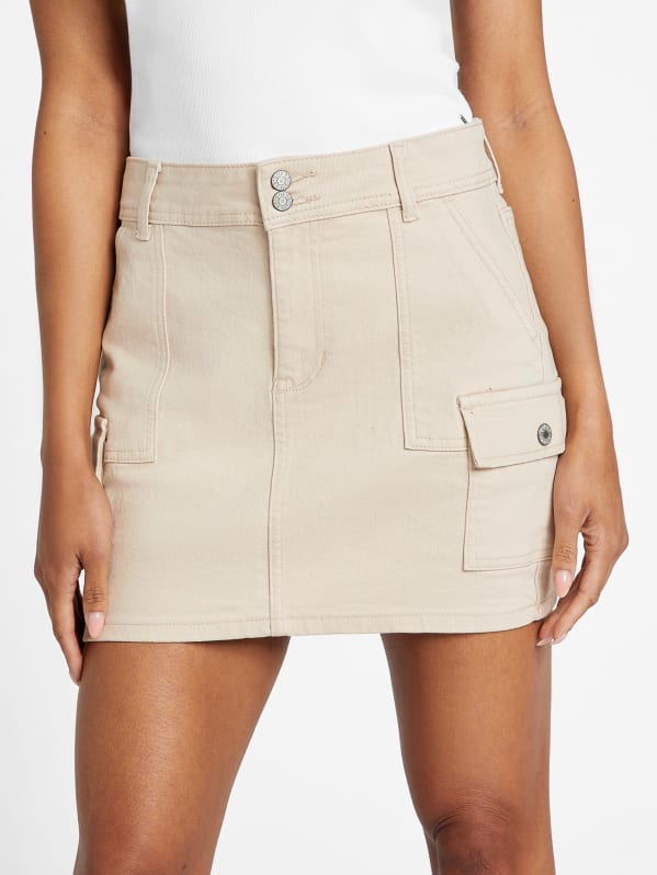 Alaysha Cargo Skirt GUESS Factory